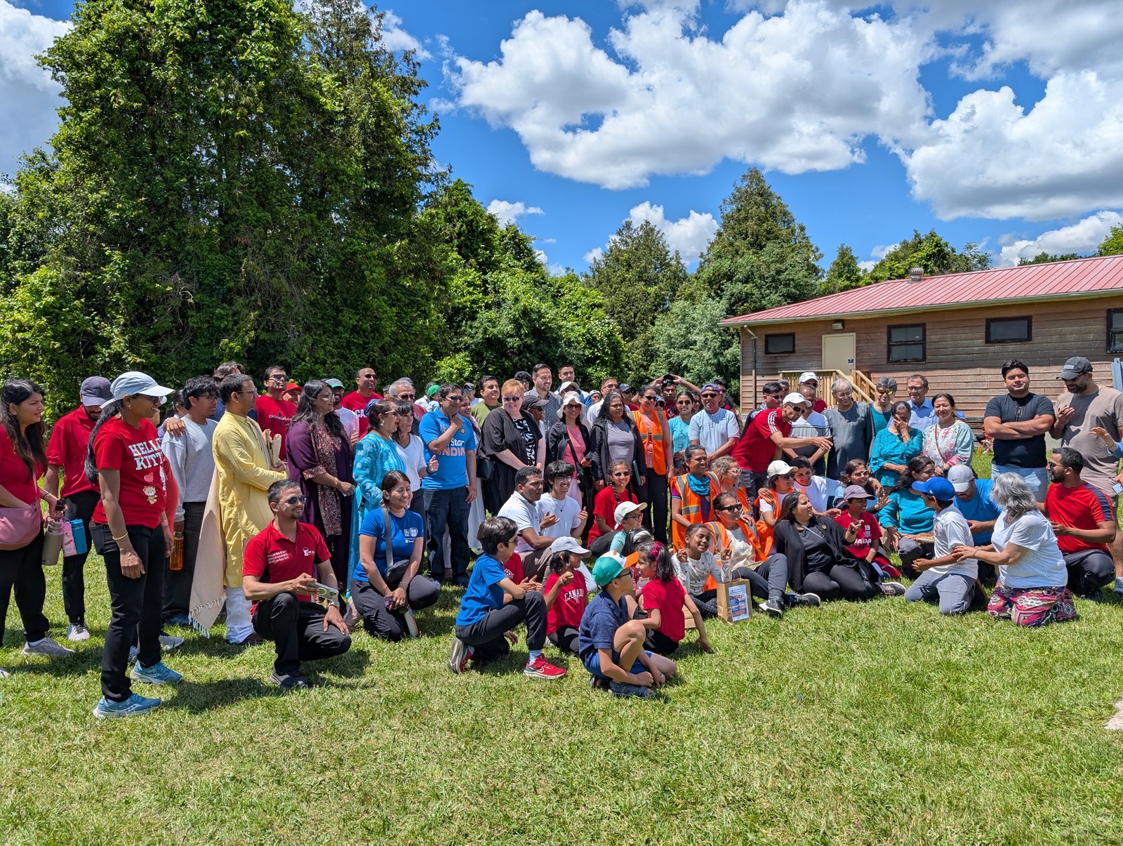 Ranjith Paranivasagam out in the Ward 2 community